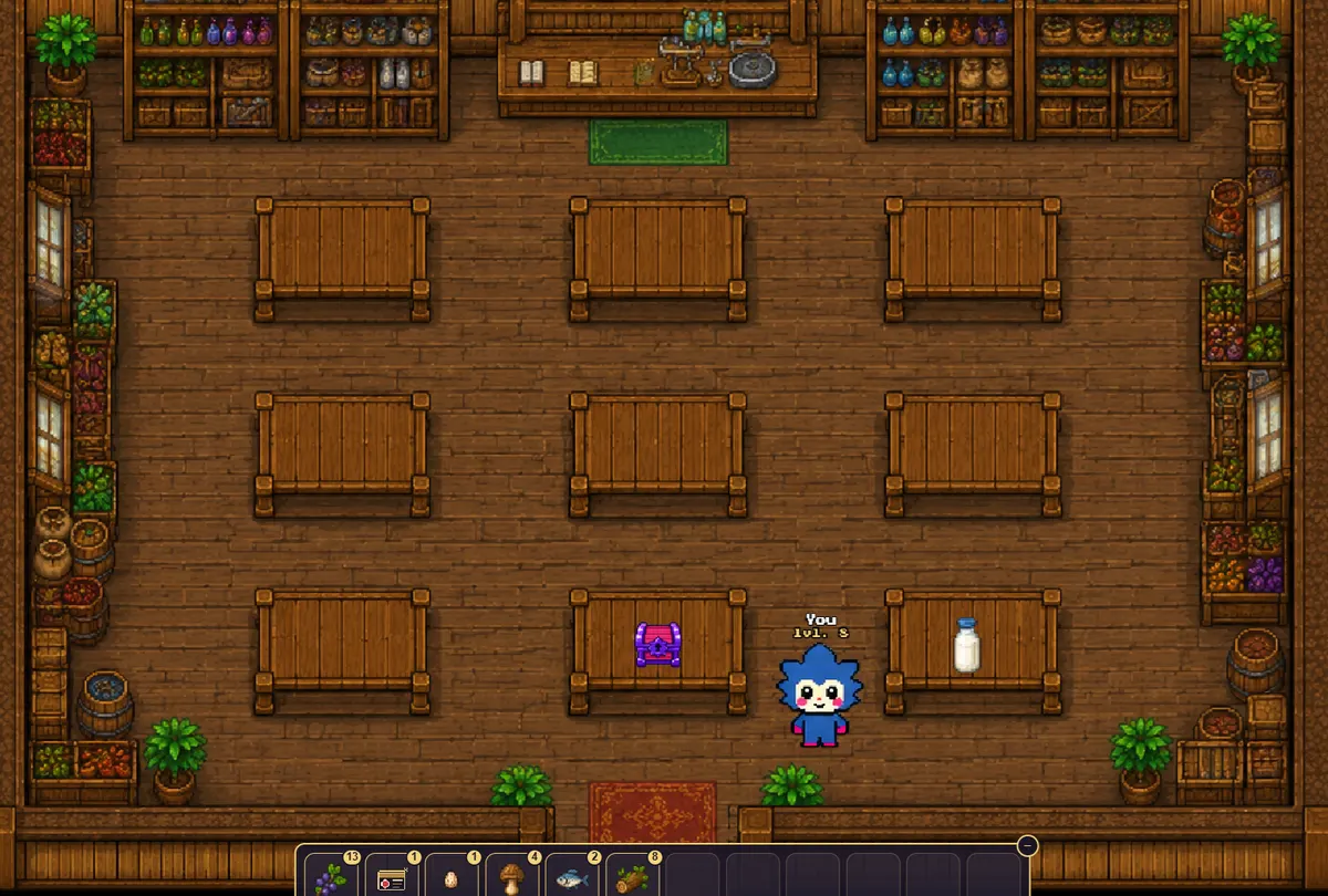 Inside the market